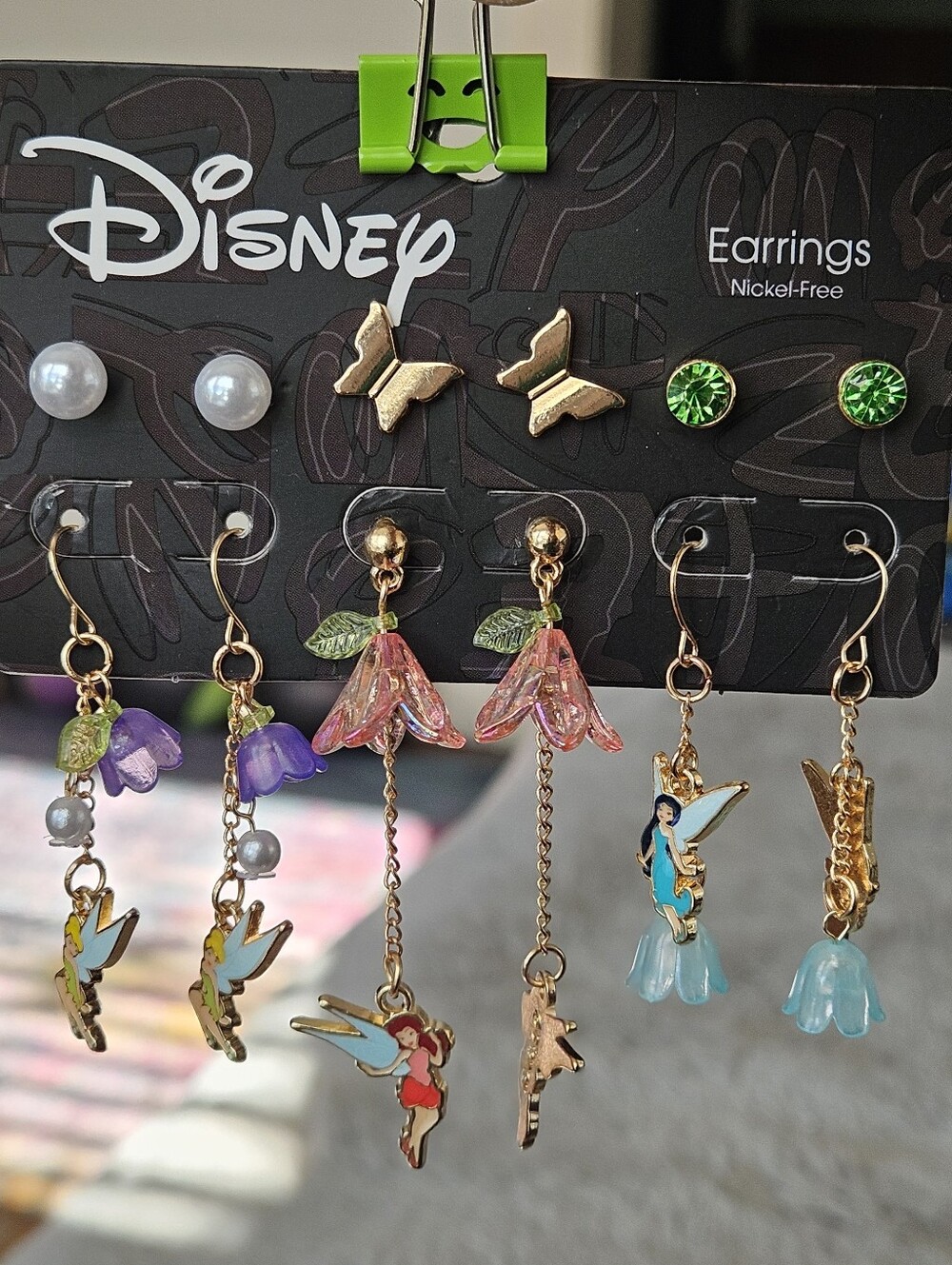Disney Tinker Bell & Friends Earring Set